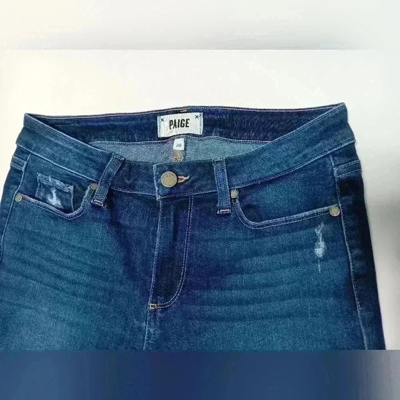 PAIGE  Klyie Crop Jeans. Ladies size 28 - Picture 3 of 10
